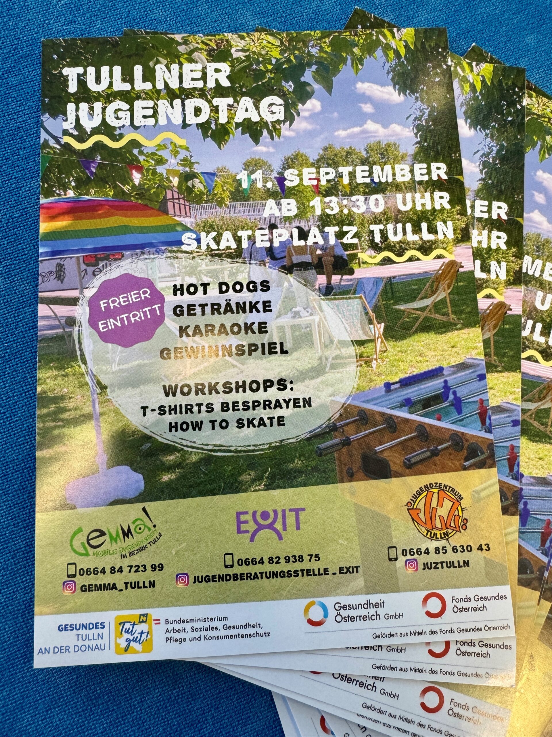 Kommt zum Tullner-Jugendtag!