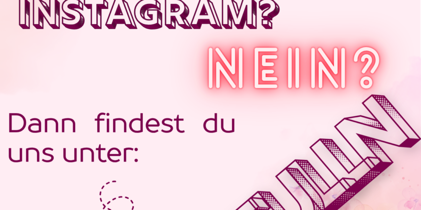 Unser neues Instagram